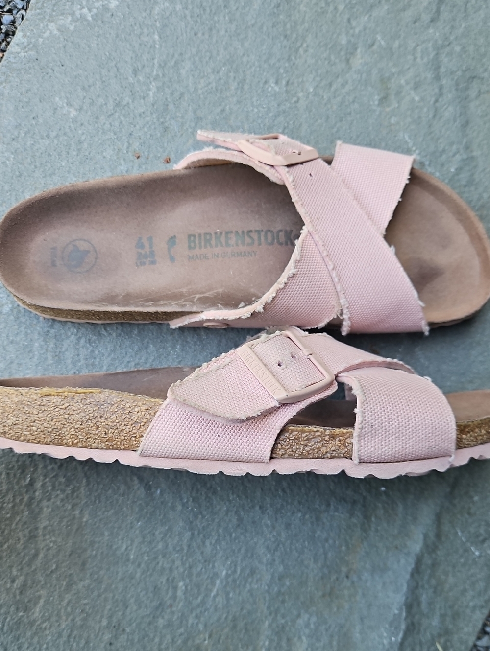Birkenstock Pink Vegan Sandals
